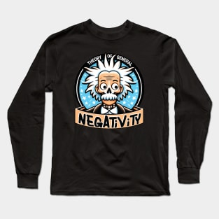 Theory of General Negativity Einstein Funny Long Sleeve T-Shirt